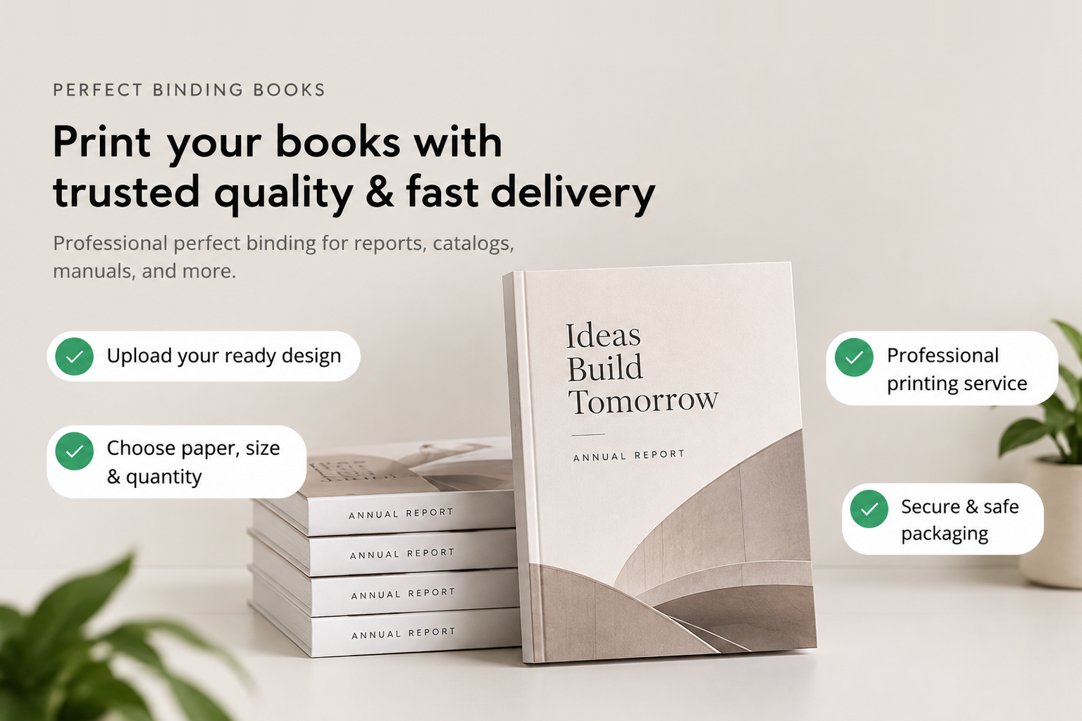 Perfect Binding Books - Print your books with trusted quality and fast delivery