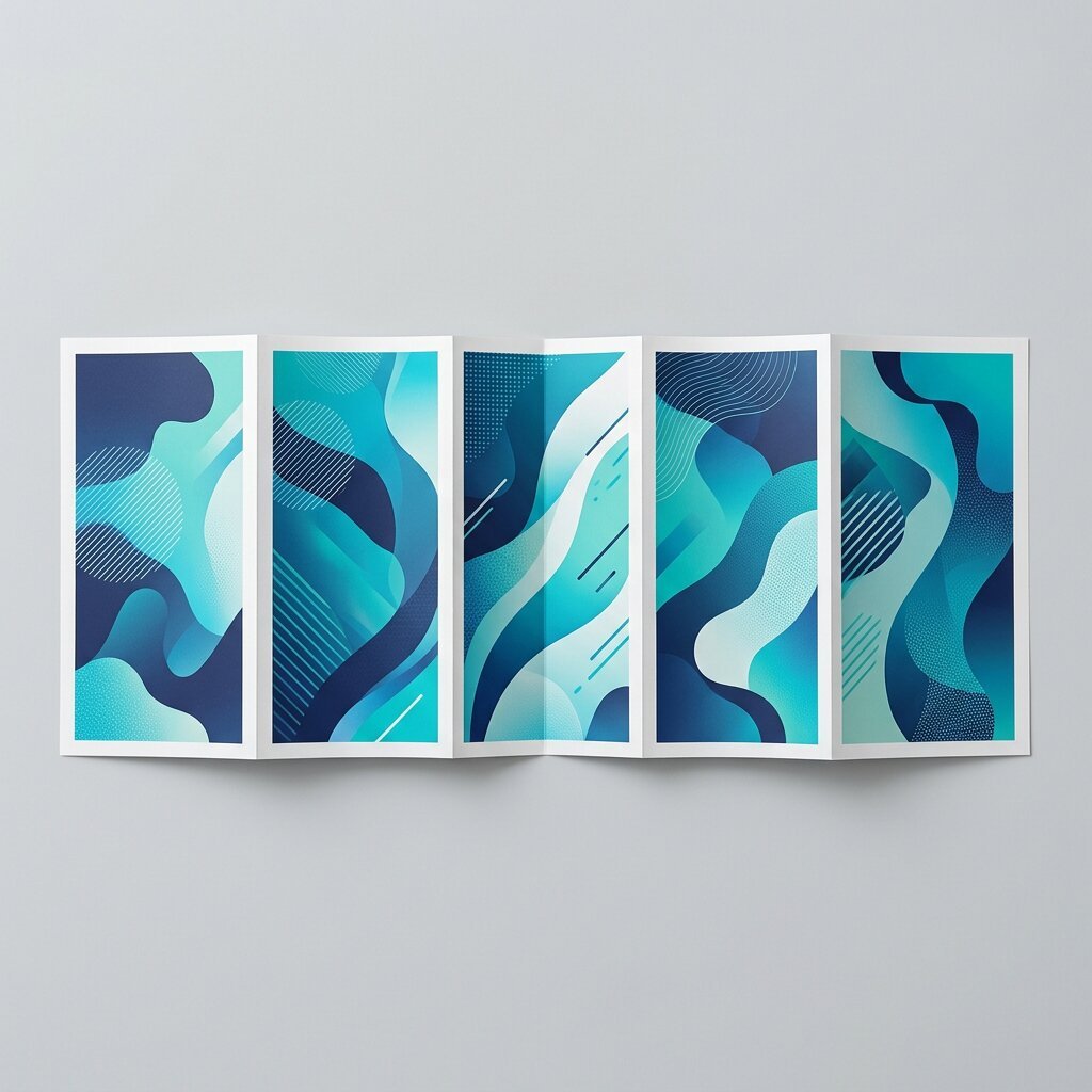 Brochures printing online - view 2