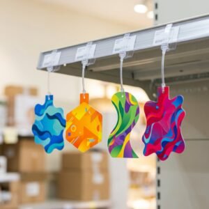 Printed shelf danglers