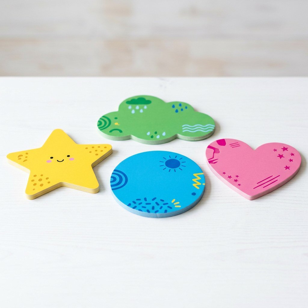 Custom Shape Flash Cards printing online